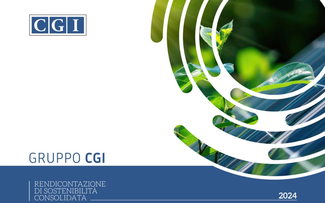 CGI Holding pubblica la sua prima Rendicontazione di Sostenibilità di Gruppo